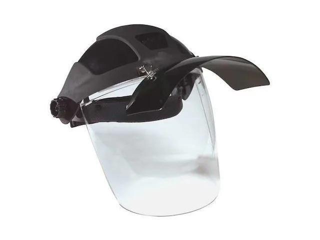 SELLSTROM S32161 Ratchet Face Shield Assembly, Clear Visor, Polycarbonate,