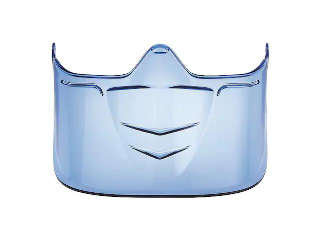 BOLLE SAFETY 40298 Safety Goggle Attachable Face Shield, Blue Visor, 3 1/2 in