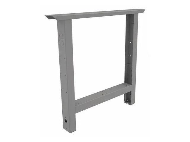 TENNSCO AL-3230 MED GREY Adj. Leg,3Wx30Dx27-7/8 to 35-3/8H,Gray