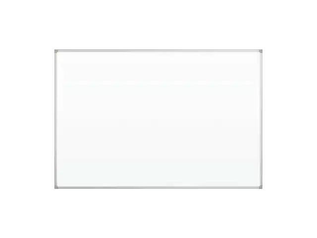 BEST-RITE 2G5KG Projection Board, Porcelain, 48 in, 72 in, Aluminum Frame,