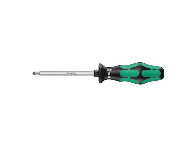 WERA 05009342001 Screwdriver #2 Hex with Hex Bolster