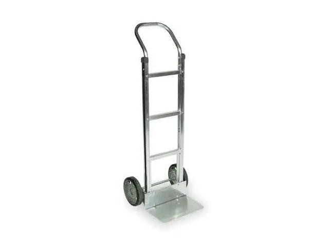 DAYTON 6W046 GPHandTruck,48in,18in,Slvr,Alum,500lb