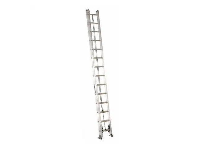 LOUISVILLE AE2228 28 ft Aluminum Extension Ladder, 300 lb Load Capacity