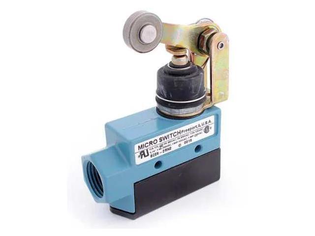 HONEYWELL BZE6-2RN2 Limit Switch, Plunger, Roller Lever, 1NC/1NO, 15A at 600V