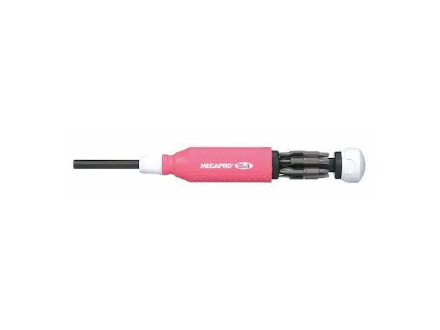 MEGAPRO 151PK/WH-B Phillips, Robertson Square Recess, Slotted, Torx(R) Bit 8