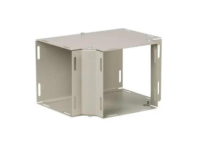 WIEGMANN T0404 Wireway Tee, 1 Type, NEMA 1 Rating, Steel, Powder Coated