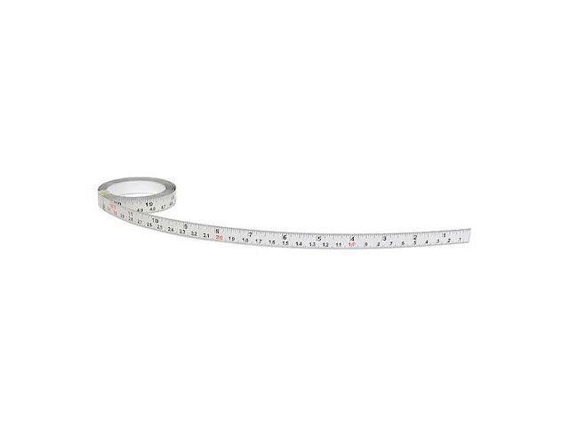 U.S. TAPE 50005 144 in Adhesive Tape Measure, 1/2 in Blade