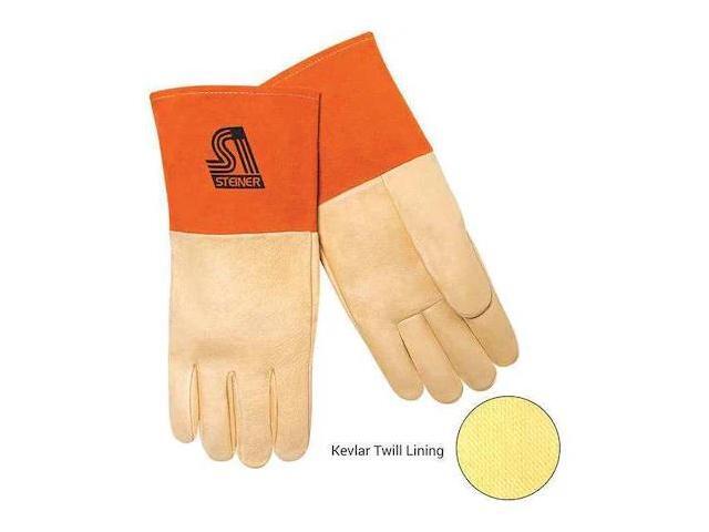 STEINER INDUSTRIES P210K-S Welding Gloves, MIG Application, PR, Glove Size: S