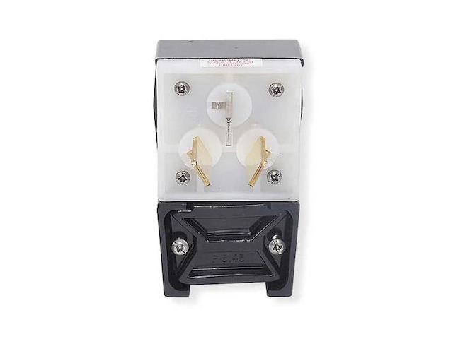 HUBBELL WIRING DEVICE-KELLEMS HBL7977 Straight Blade Plug, 10-50P, 50 A,