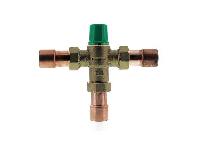 TACO 5004-C3 Mixing Valve, Forged Brass, 1 to 20 gpm