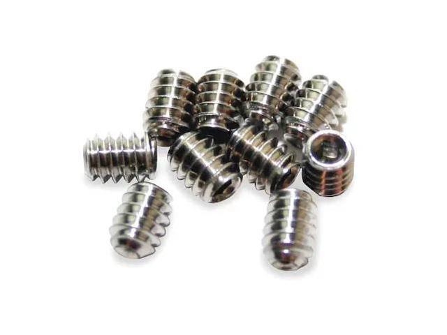 ACORN CONTROLS 0181-011-001 Set Screw, Chrome Plated Stainless Steel