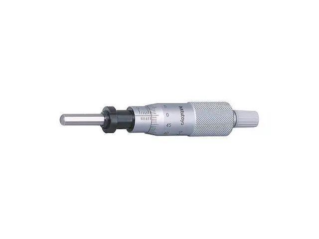 MITUTOYO 150-802 Micrometer Head,0 to 25mm Range,Steel