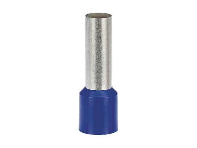 PANDUIT FSD84-18-C Ferrule,6 AWG,PP,7/8in.,PK100
