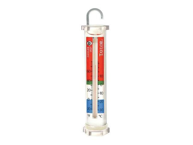 TAYLOR 5927 Food Srv Thermometer, -20 to 60,Analog