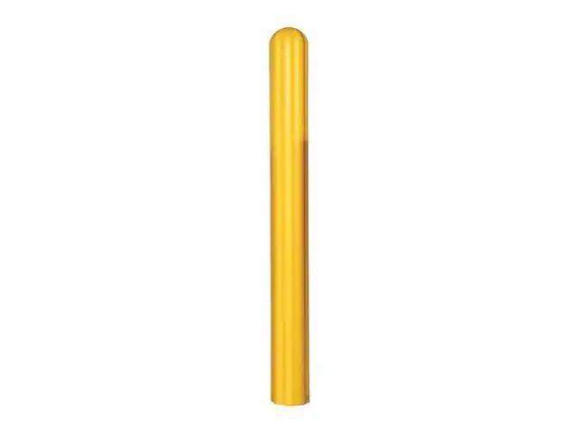 ZORO SELECT 1738 Post Sleeve,8 In Dia.,57 In H,Yellow