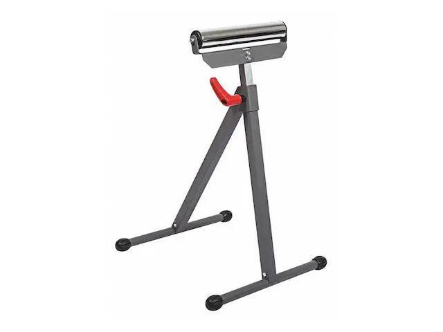 PROTOCOL 67108-G Portable Material Support Stand W/ Horizontal Roller, 11-1/2