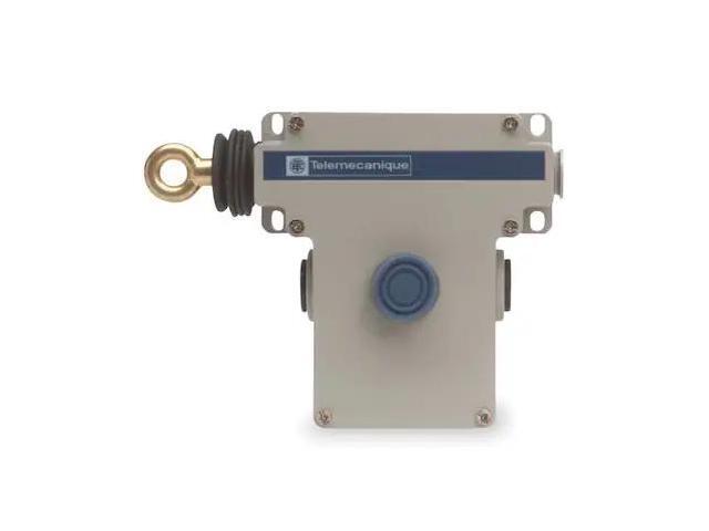 TELEMECANIQUE SENSORS XY2CE2A250H7 Cable Pull Switch,10A,Left,1NO+1NC