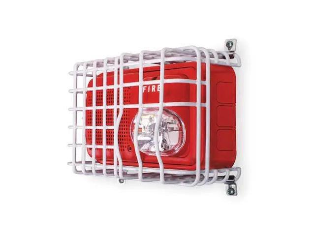 SAFETY TECHNOLOGY INTERNATIONAL STI-9720 Audible/Strobe Guard,Steel Wire,Surface