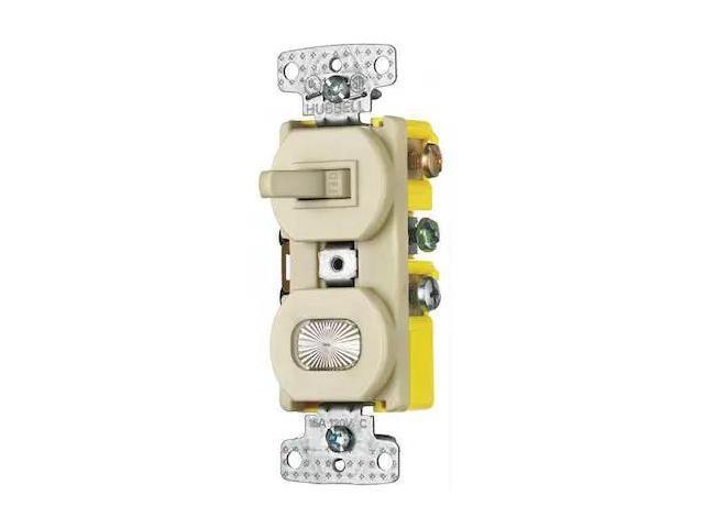 BRYANT RC109I Device, Ivory, Switch/Pilot Light Wiring