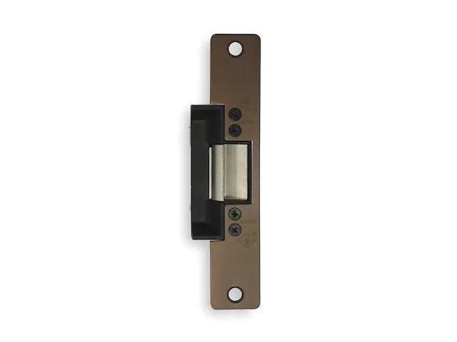 ADAMS RITE 7130-510-313-00 Electric Door Strike, Steel, Dark Bronze, For Use