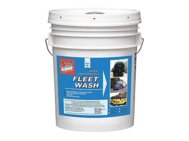 OIL EATER ATW5G70002 Fleet Wash Concentrate, Truck and Trailer Wash, 5 gal,