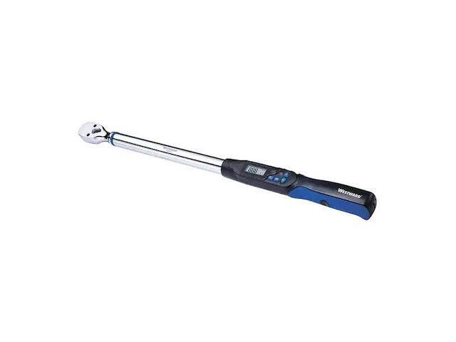 WESTWARD 4RYL8 Elect Torque Wrench,12.5 to 250.7 ft lb