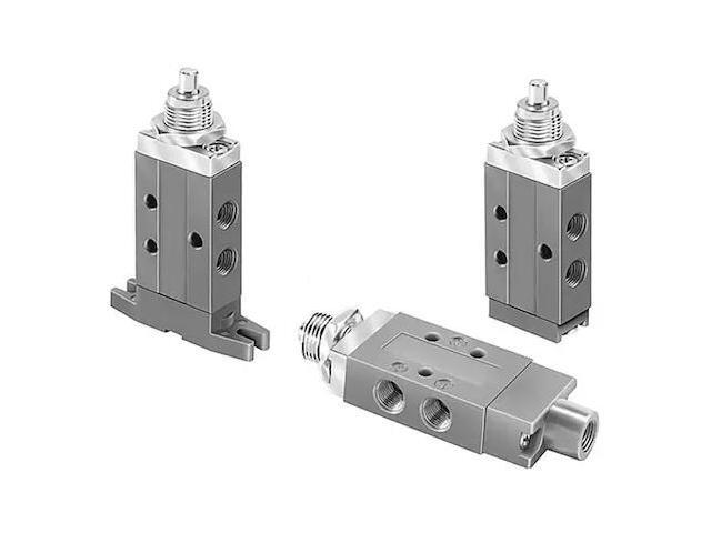 PARKER 410111000 Manual Air Control Valve,4-Way,1/8In NPT