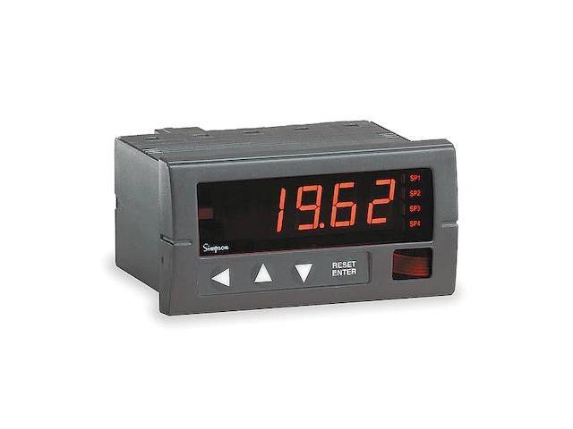 SIMPSON ELECTRIC H335-1-71-020 Digital Panel Meter,Process