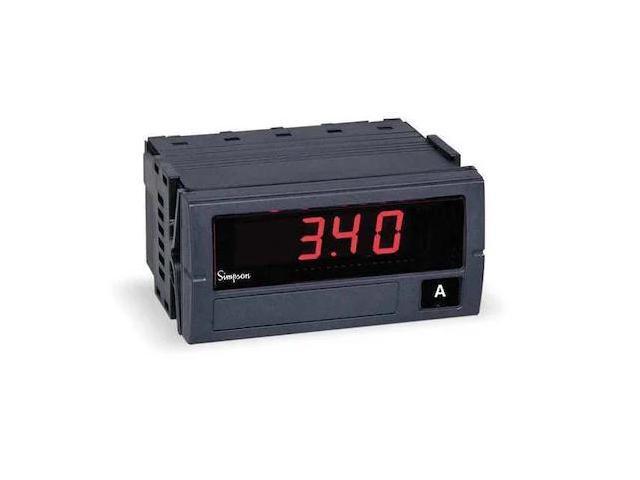 SIMPSON ELECTRIC F35-1-71-0 Digital Panel Meter,Process
