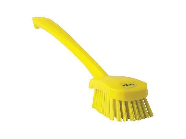 VIKAN 41866 2 3/4 in W Scrub Brush, Stiff, 11 51/64 in L Handle, 4 1/2 in L
