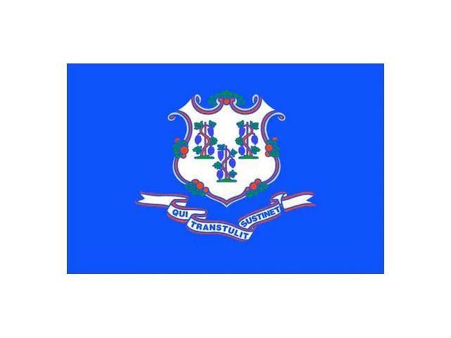 ANNIN FLAGMAKERS 140760 Connecticut State Flag,3x5 Ft