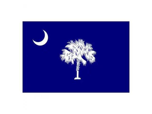 ANNIN FLAGMAKERS 2062 South Carolina State Flag,3x5 Ft