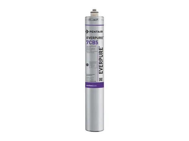 EVERPURE EV961816-75 Quick Connect Filter, 2.5 gpm, 5 Micron, 3' O.D., 21 in H
