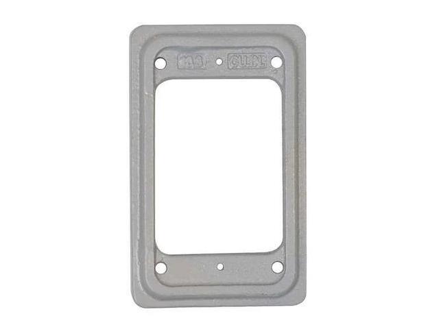 APPLETON ELECTRIC FS-1EXT Cast Device, 1 Gang, Malleable Iron