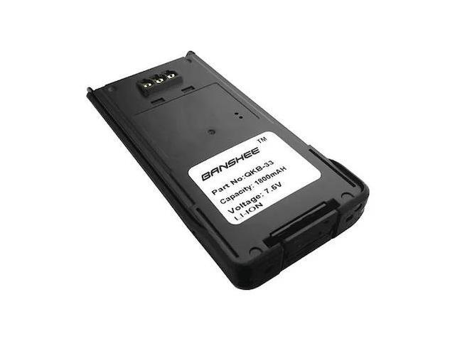 BANSHEE QKB-33L Battery,Lithium-Ion,Fits Kenwood
