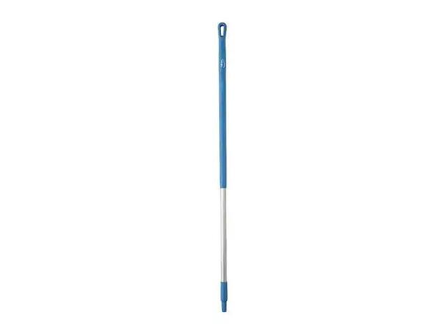 VIKAN 29353 Color Coded Handle, 1310mm, 1 1/4 in Dia, Blue, Aluminum