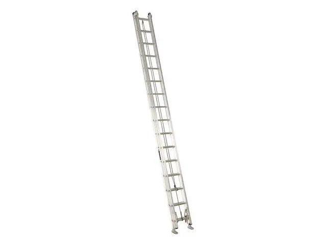 LOUISVILLE AE2232 32 ft Aluminum Extension Ladder, 300 lb Load Capacity