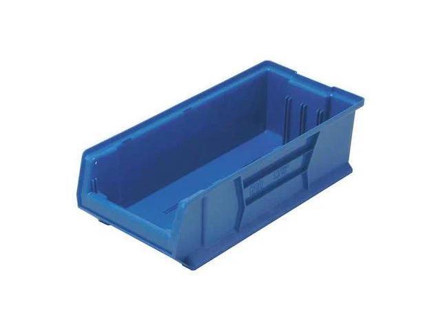 QUANTUM STORAGE SYSTEMS QUS952BL Blue Bin, 23-7/8'L x 11'W x 7'H