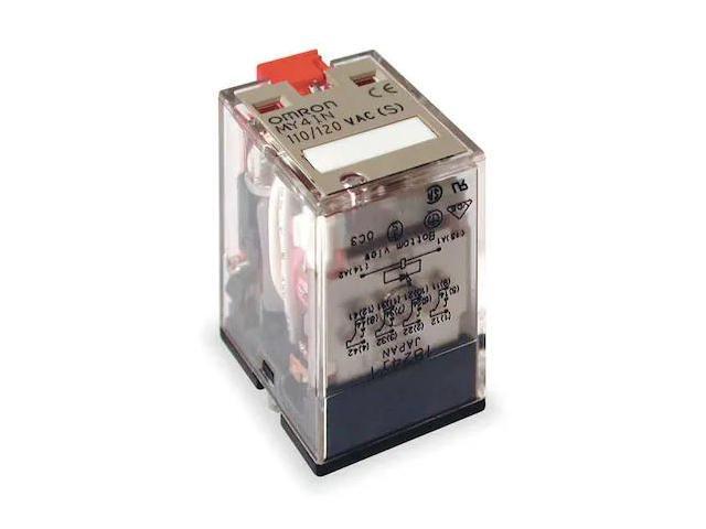OMRON MY4IN-AC110/120(S) Plug-In, General Purpose Relay, Square, 5 A, 14 Pins,