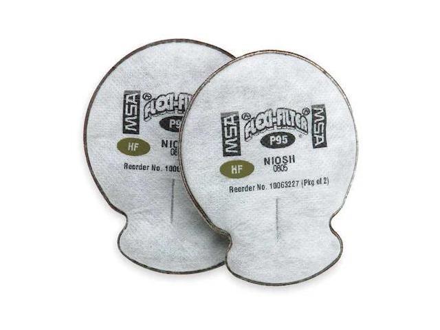 MSA SAFETY 818347 Filter, Flexi-Filters, Black, Bayonet, MSA(R) Advantage