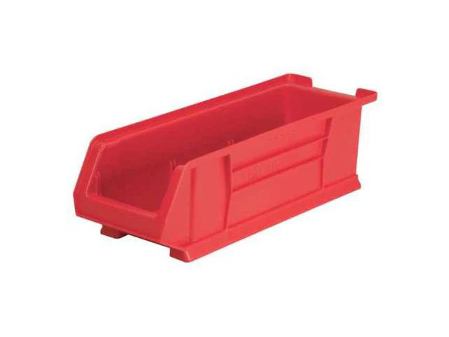 AKRO-MILS 30284RED Red Super Size Bin, 23-7/8'L x 8-1/4'W x 7'H