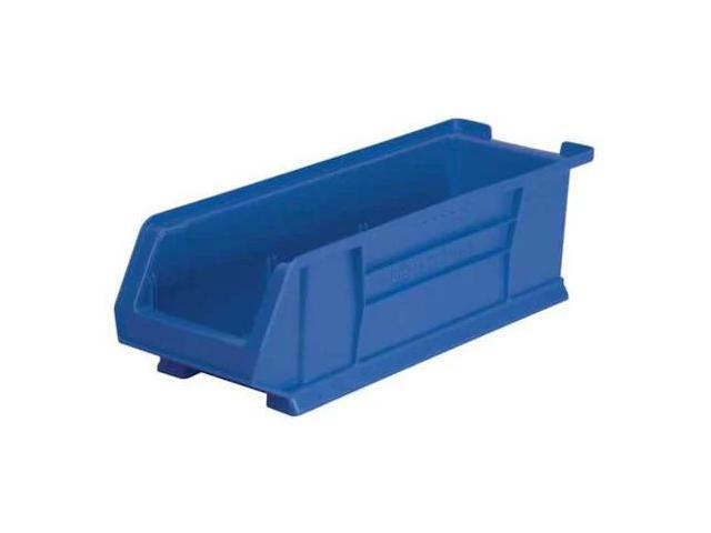 AKRO-MILS 30284BLUE Storage Bin, Plastic, Blue, 7 in H, 8 1/4 in W, 23 7/8 in L