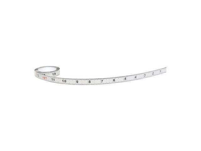 U. S. TAPE 50007 144 in Adhesive Tape Measure, 1/2 in Blade