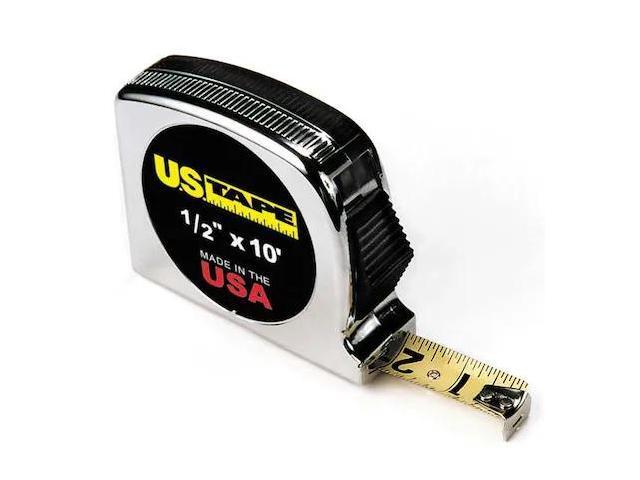 U.S. TAPE 56705 10 ft Tape Measures, 1/2 in Blade