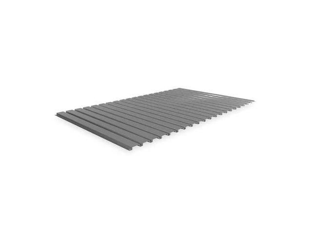 TENNSCO BSD-6036 Decking, Steel, 60 in W, 36 in D, Industrial Gray, Powder
