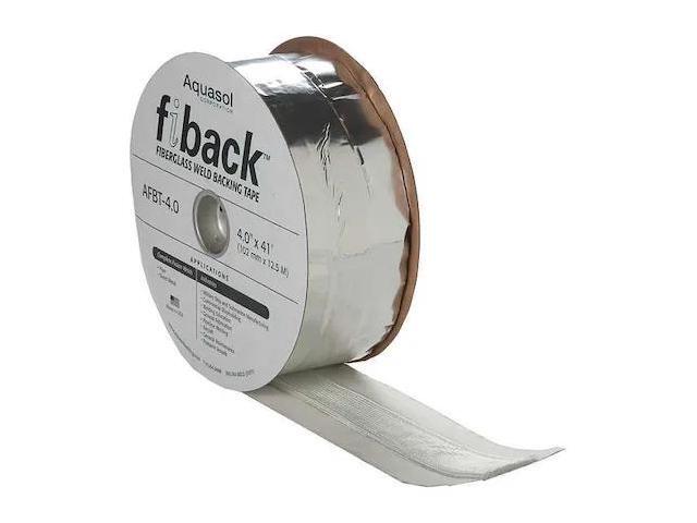AQUASOL AFBT-4.0 Fiberglass Backing Tape,4 x 41 Ft.