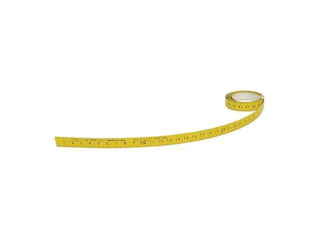 US TAPE 50021 120 in Adhesive Tape Measure, 1/2 in Blade