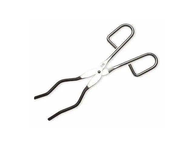 ZORO SELECT H37945-0000 Tongs,Stainless Steel,PTFE