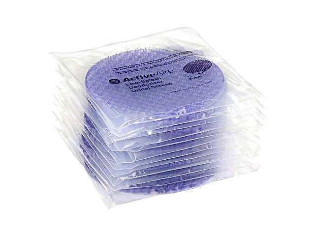 GEORGIA-PACIFIC 48262 Urinal Screen,2.8' W,Lavender,PK12