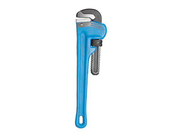 GEDORE 227 10 10 in L 1 1/2 in Cap. Cast Iron Straight Pipe Wrench